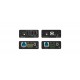 KRAMER ELECTRONICS - Kramer Electronics EXT3-U-KIT extensor audio/video Transmisor y receptor de señales AV - EXT3-U-KIT